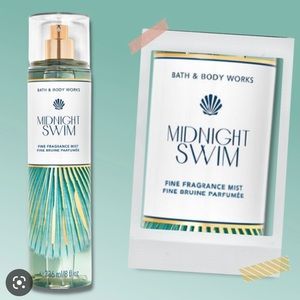 Midnight Swim Full Size Fine Fragrance Mist NEW BATH AND BODY WORKS